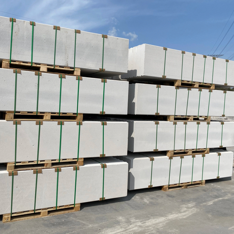Lightweight Smooth Fence AAC Panel for Large Factories