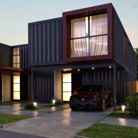 Prefab Workshop Modular Container House for office