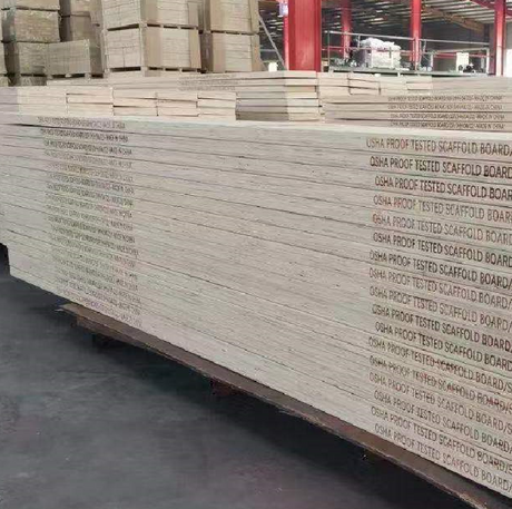 Pine Poplar Eucalyptus LVL Scaffolding Planks for Building
