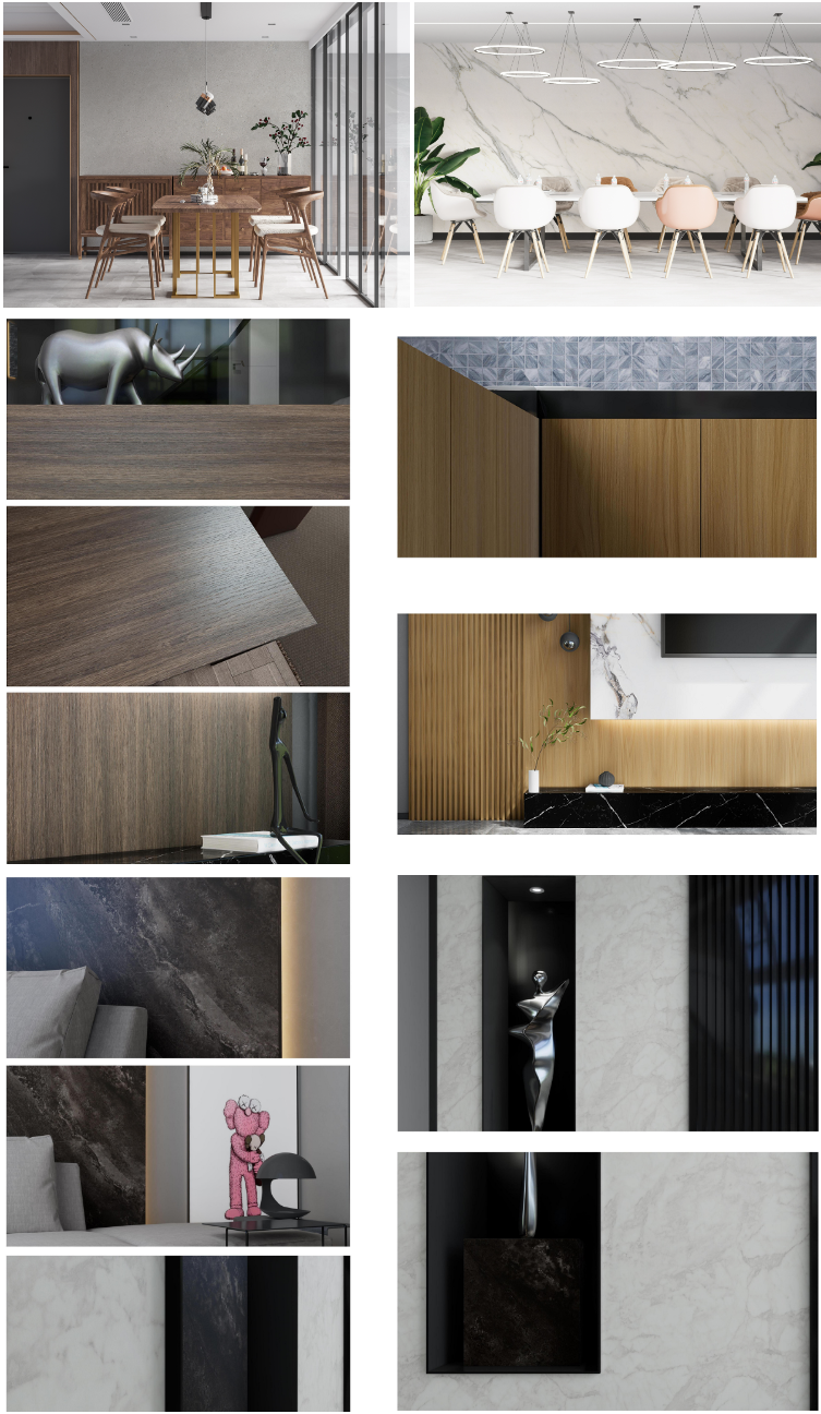 Printed Interior Wall