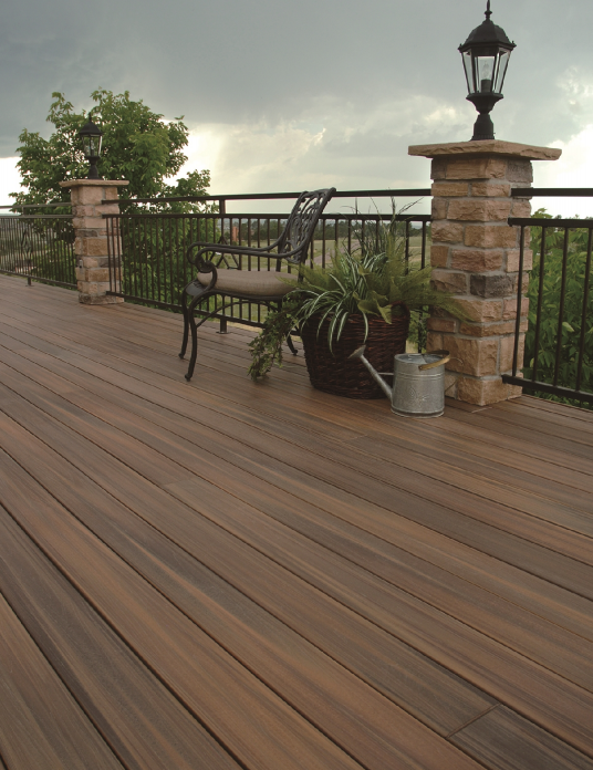 Mix Color Conventional WPC Floor for Furniture Outdoor Facilities