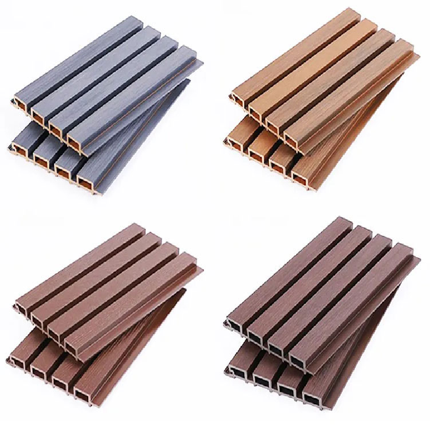 New Type Constructional Material Coextrusion WPC Wall Panel Coextrusion WPC Panel for Carport for Toilet