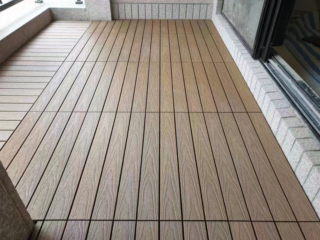 Mix Color Conventional WPC Floor for Furniture Outdoor Facilities